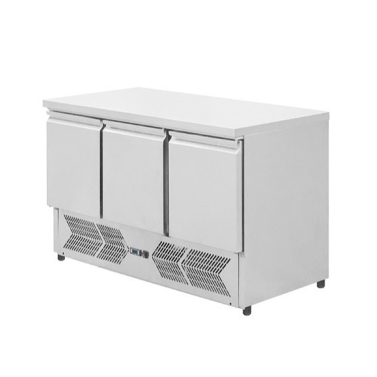 6 Feet Commercial Fridge Working Table  6 Drawer Chiller Freezer