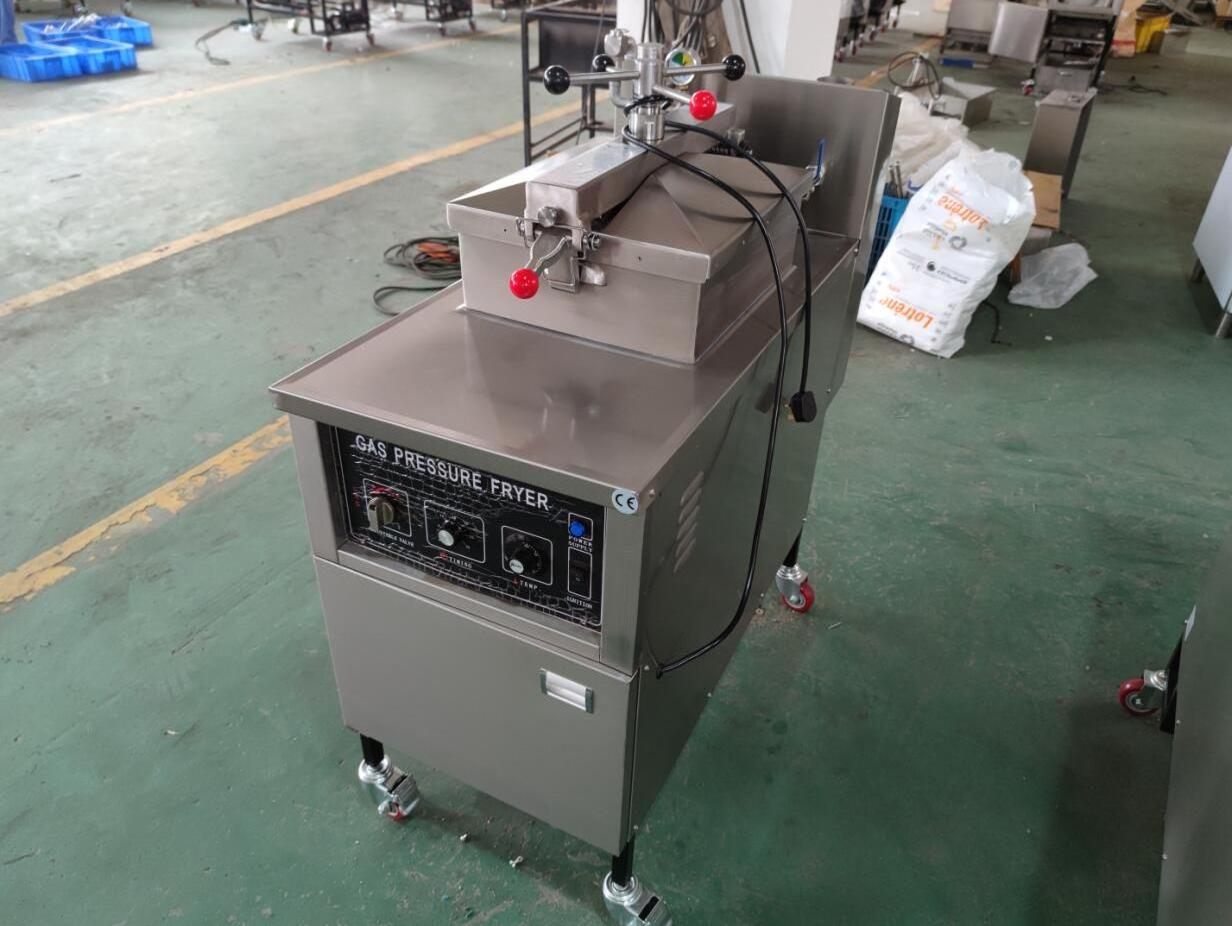 Filter Oil Automatic MDXZ-25 Gas Mechanical Chicken Broaster Pressure Fryer For Chicken With Oil Pump