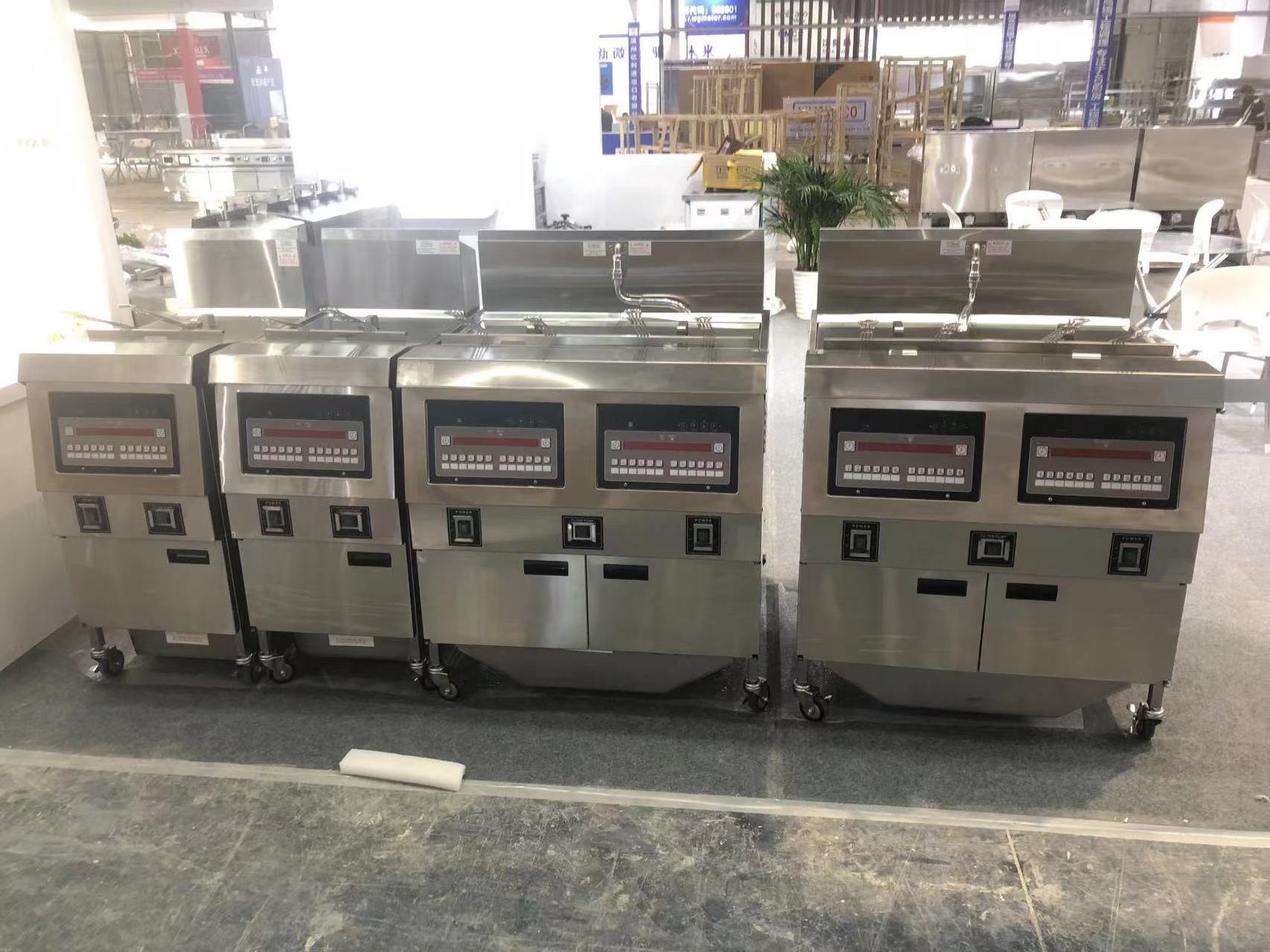 Electric industrial chicken broaster machine commercial deep fryer for sales