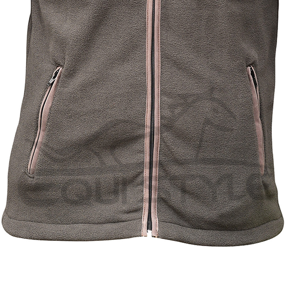 Mens Fleece Waistcoat Unisex Design High Quality Polar Fleece Vest Custom Logo Baby Pink Light Gray Winter Fleece Body Warmer