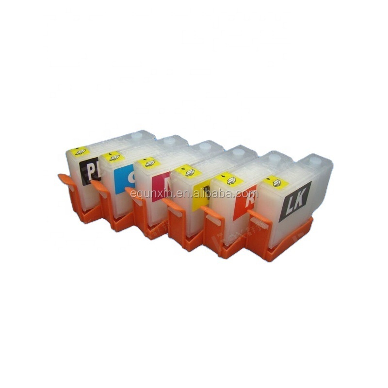 6 Colors 312XL Empty Refillable Ink Cartridge  With one time chip For Epson  Expression Photo XP-15000