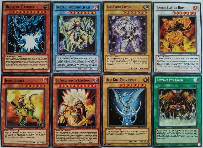 Wholesale Japanese Anime Yu-Gi-Oh English Card Yugioh Flash Paper Battle Cards with Box