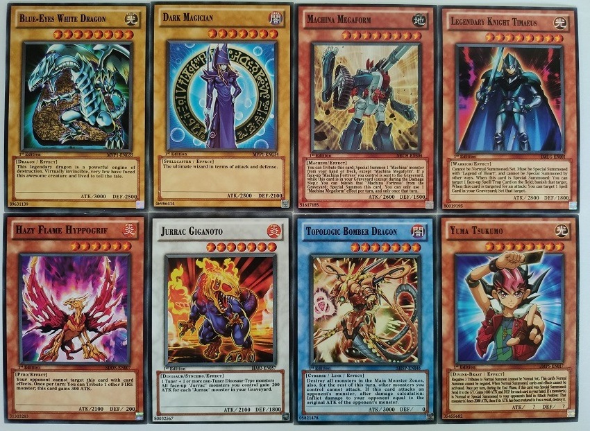 Wholesale Japanese Anime Yu-Gi-Oh English Card Yugioh Flash Paper Battle Cards with Box