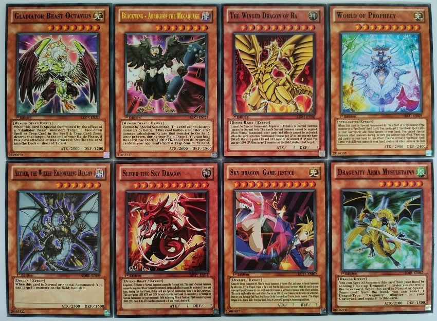 Wholesale Japanese Anime Yu-Gi-Oh English Card Yugioh Flash Paper Battle Cards with Box