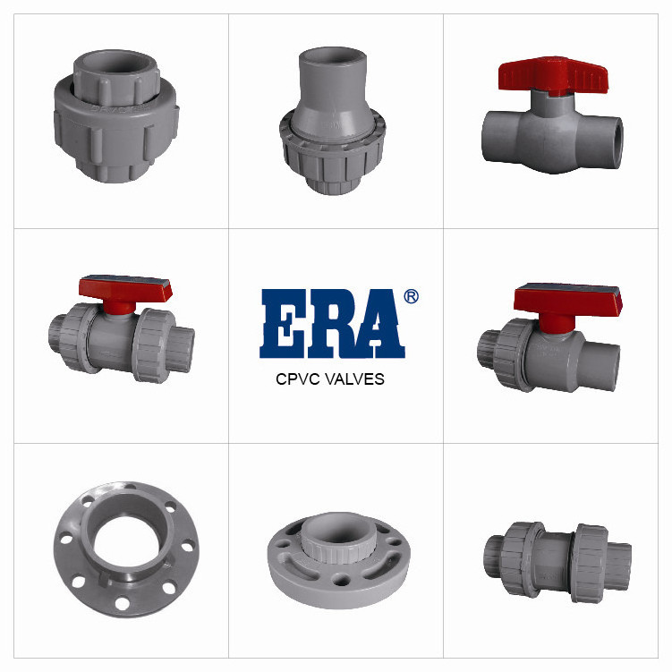 ERA PVC Valve and Fittings Compact Ball Valve for Cold Water