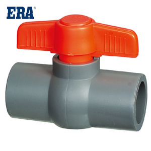 ERA PVC Valve and Fittings Compact Ball Valve for Cold Water