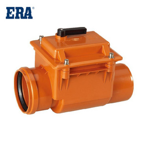 ERA brand PVC-U  industrial water drainageand  for pools drainage non-return valve