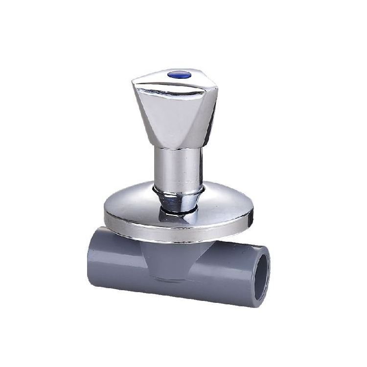 ERA Plastic CPVC Stop Valve ,ASTM F439 SCH80 Standard Slip