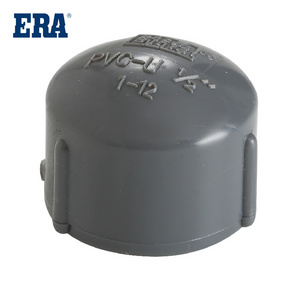 ERA PVC Pressure pipe and fittings PN10 PVC UPVC Thread Pipe Fittings Female Thread End Cap