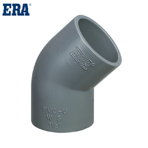 ERA Pressure/Plastic/PVC fittings last price plastic pipe fittings customized SCH40 45 degree Elbow