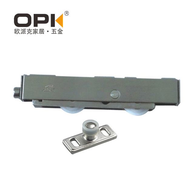 opk furniture roller hanging sliding door hardware for kitchen cabinet sliding doors