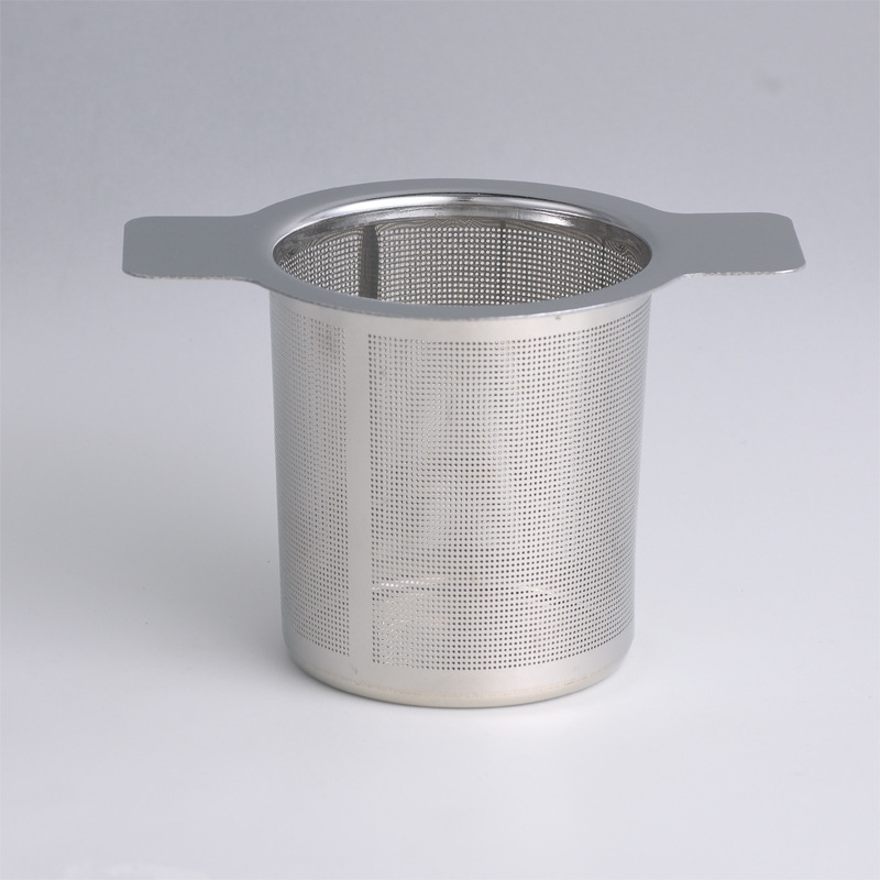 Extra Fine Mesh Tea 304 Strainer Stainless Steel Tea Infuser Steeper for Loose Tea and Coffee Filter with double handle