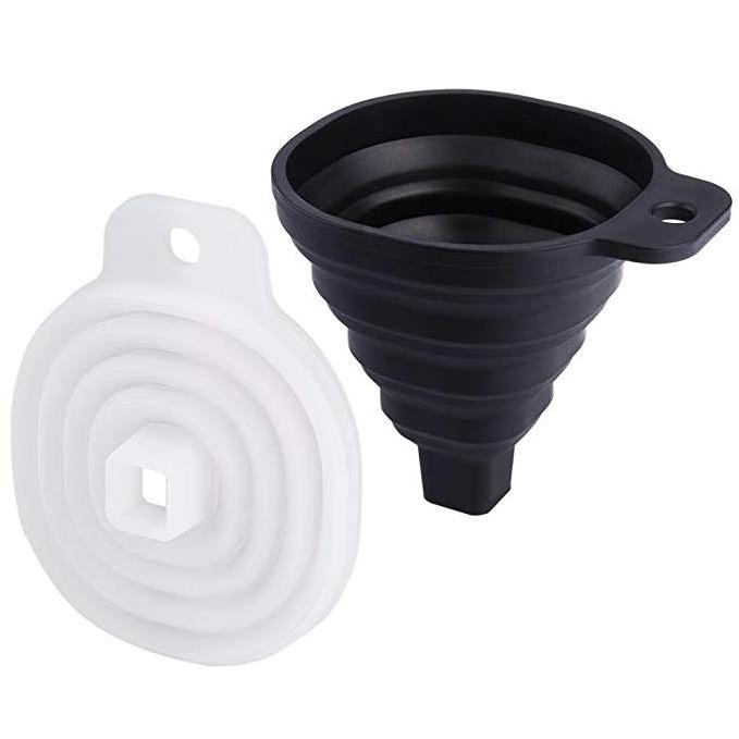 Silicone Folding Funnel Foldable Funnel for Liquid Transfer 100% Food Grade Silicone