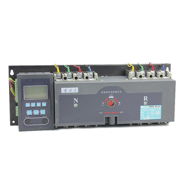 50A 80A 100A 125A 250A 400A 630A ATS 3P 4P automatic changeover switch Automatic Transfer Switch