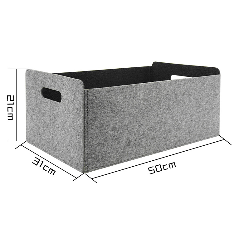 Felt Storage Bins for Closet, Storage Baskets for Shelves Organizing