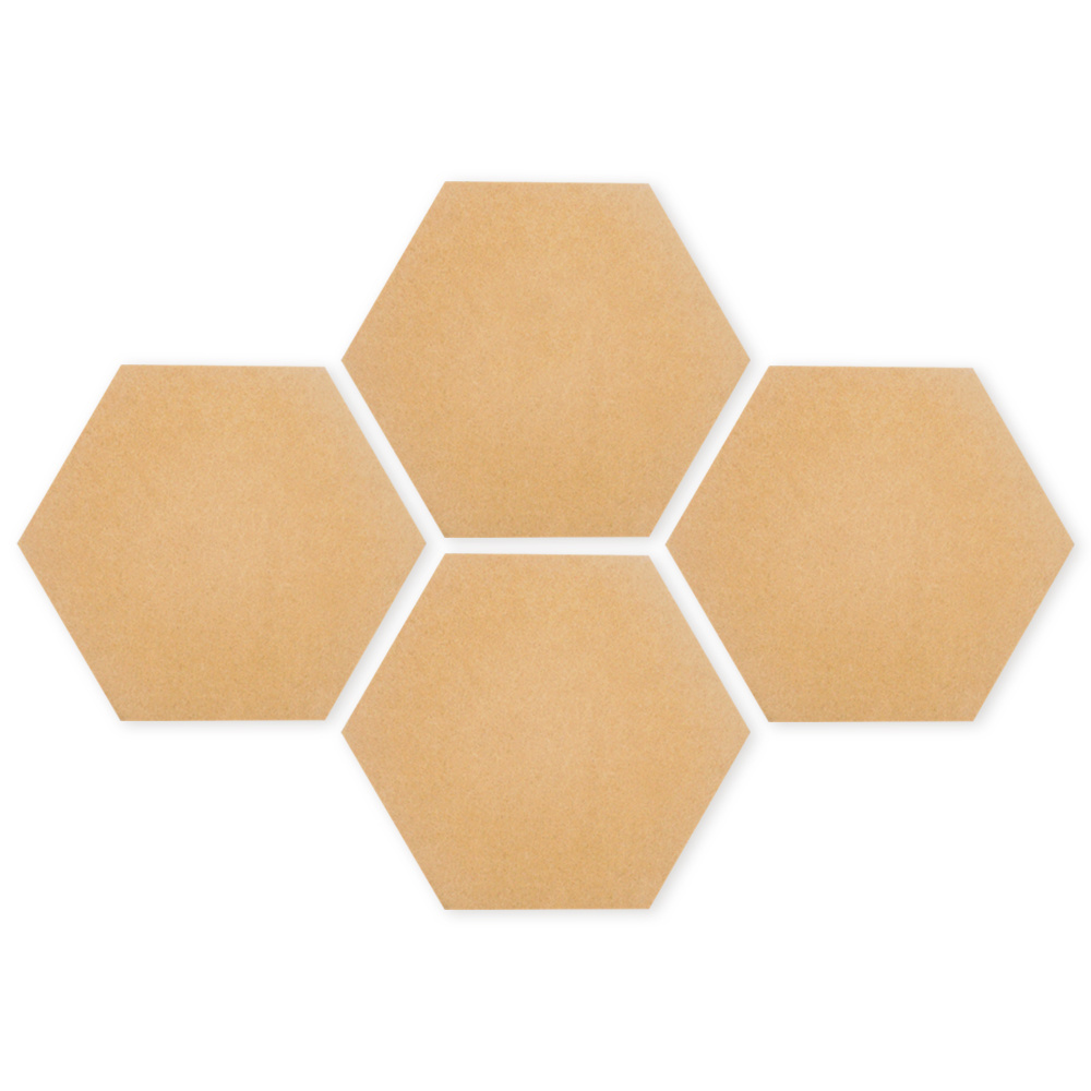 Home Decor Felt pinboard, Felt Tile Board-Self Adhesive Wall Bulletin Boards Hexagon Push Pin Board Wall Decor