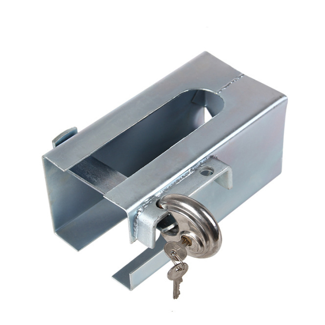 anti theft heavy duty steel trailer locks