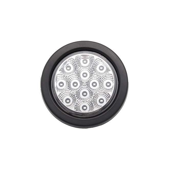 Factory SAE DOT light 4 inch round sealed led stop light for trailer and truck