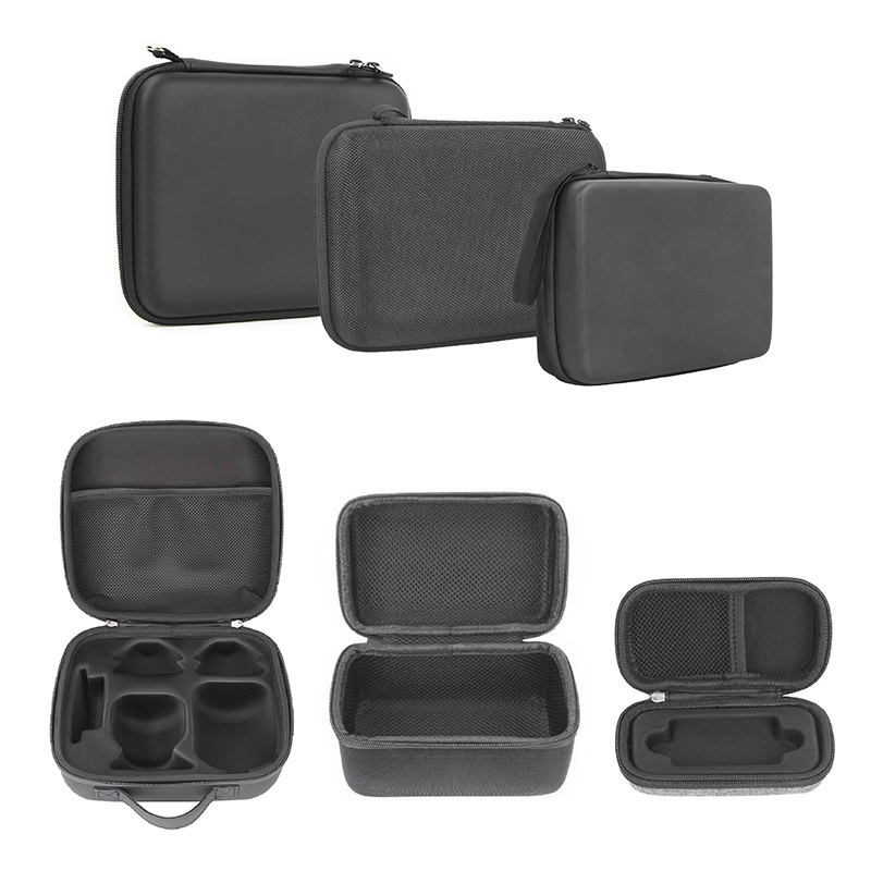 Leather Case Eva Round Storage Protect Travel Waterproof Box With Foam Custom Supplier Small Tool Shell Hard Zipper Bag Mousse