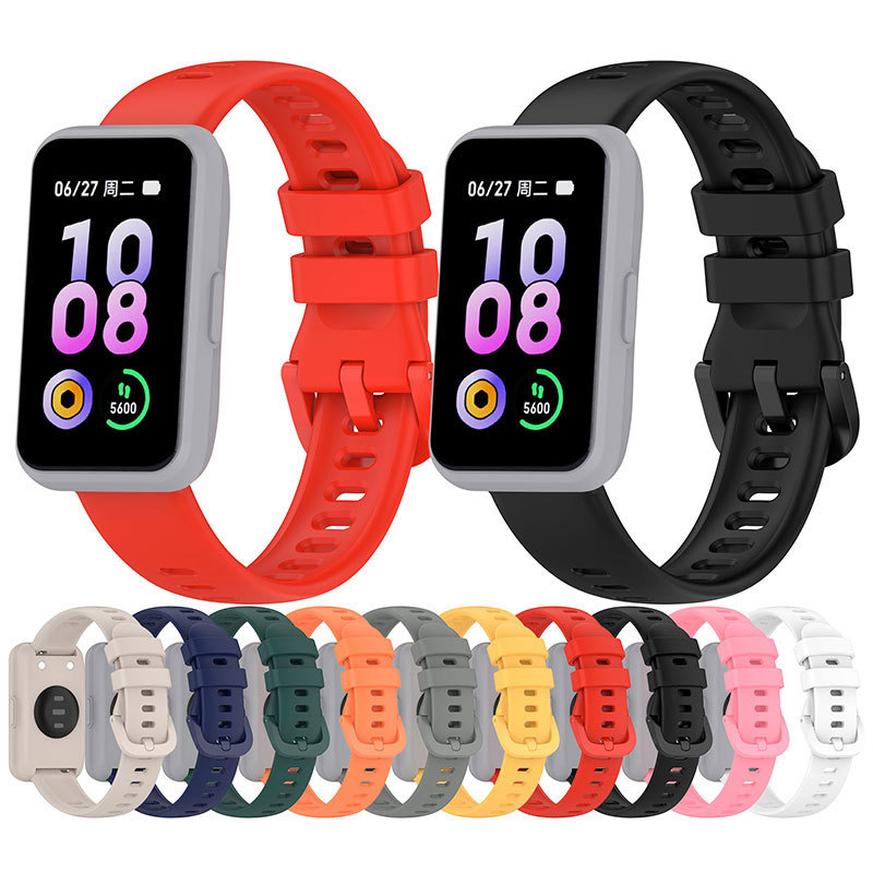 Eraysun Colorful Official Style Silicone Strap Soft Rubber Waterproof Fashion Smart Watch Band Accessories For KEEP B4 Lite 16mm