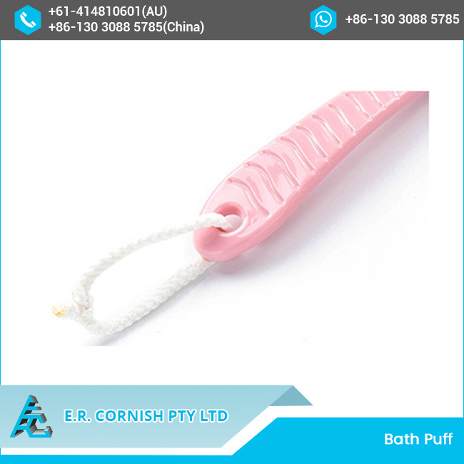 Shower Sponge Brush Body Wash Brush with Long Handles Bath Brush for Back Shower Puff