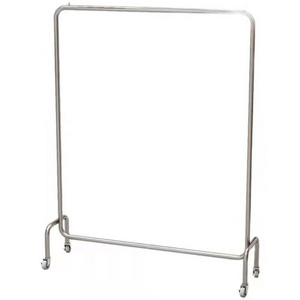 Single-pole Floor Standing Metal Commercial Clothes hanger