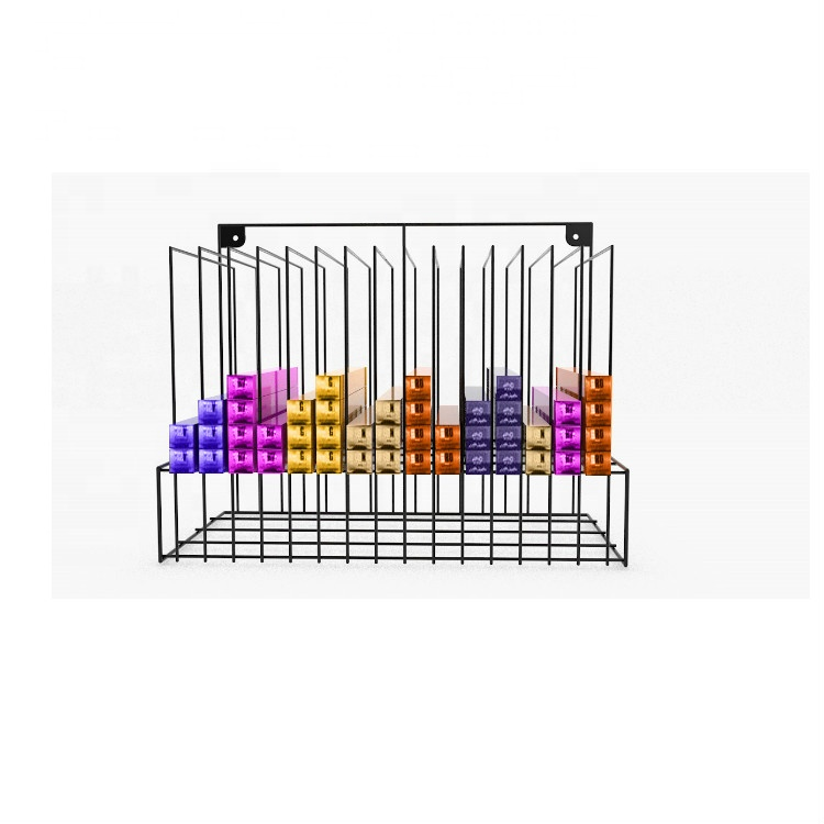 Metal Hair Color Tube Wall Organizer Holder Hair Display Rack