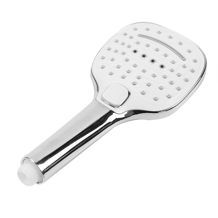 Wholesale high flow shower head high pressure chrome surface finishing abs shower head