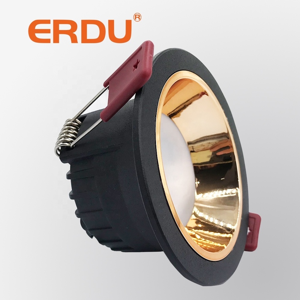 ERDU  Commercial Up Down Lights Hotel Mini Led Cob Downlight Deep Anti-glare Smart Dimmable Recessed Downlight