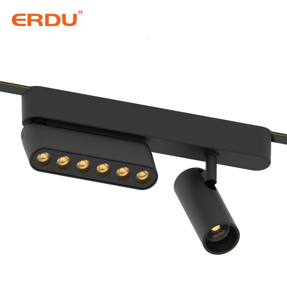 ERDU New Design 24V Smart Track Lighting Belt Indoor Decorative Flexible Track Light Woven Track Lighting