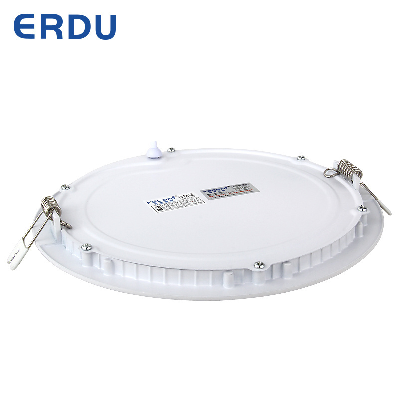 Wholesale Price Modern Round Recessed Led Panel Light No Flickering Ultra Slim Ceiling Downlight 3w 4w 6w 9w 12w 15w 18w 24w