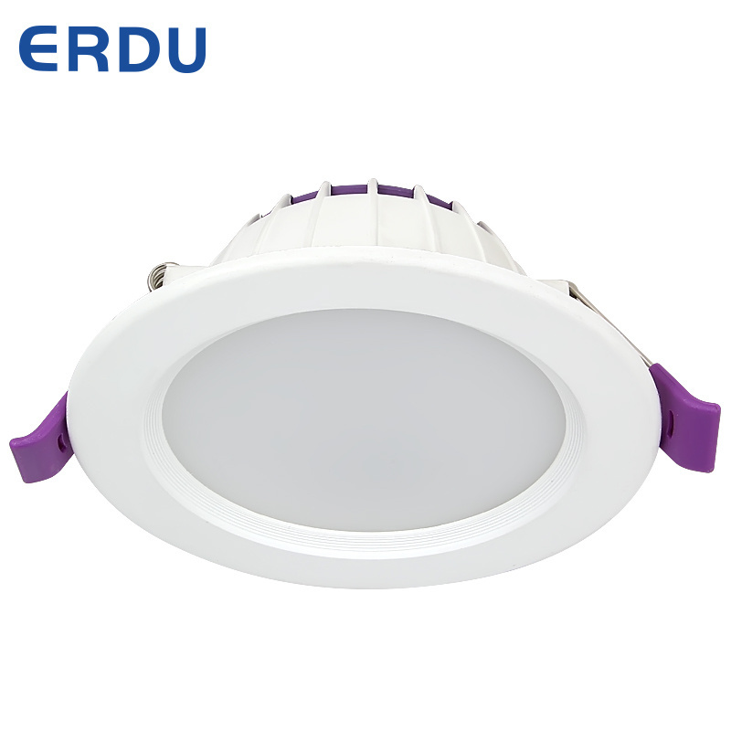 CE RoHS SAA certified 5w 7w 12w 18w led round ceiling panel light recessed downlight led trimless downlight