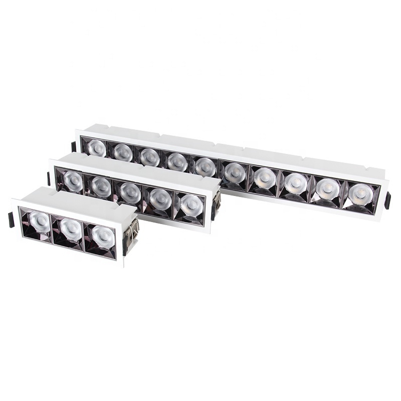 ERDU Narrow Beam Angle COB Spotlight Ceiling Led Grille Light Recessed Led High Power Lamp Recessed Downlight