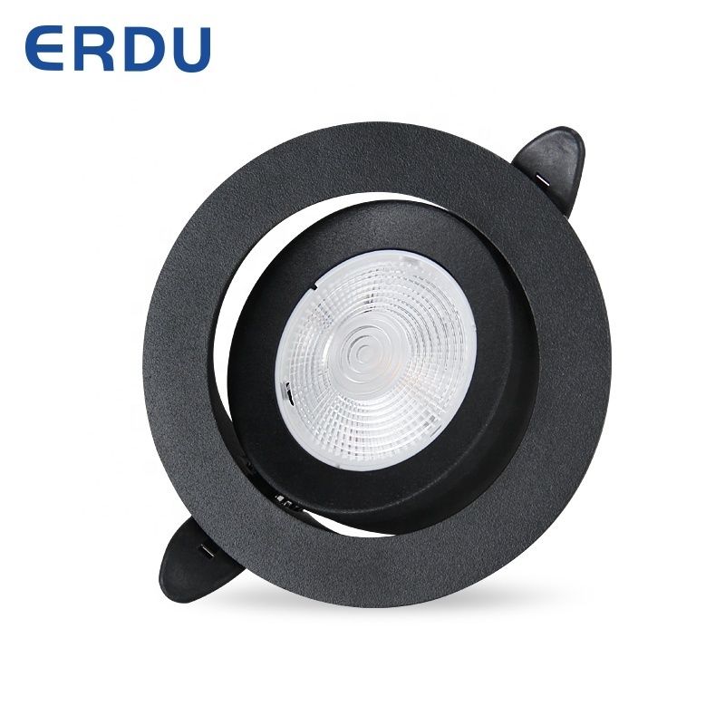 Led Spotlight 18w Recessed Ceiling Spotlight Led Focus Light Narrow Beam Angle Cob Spot Light