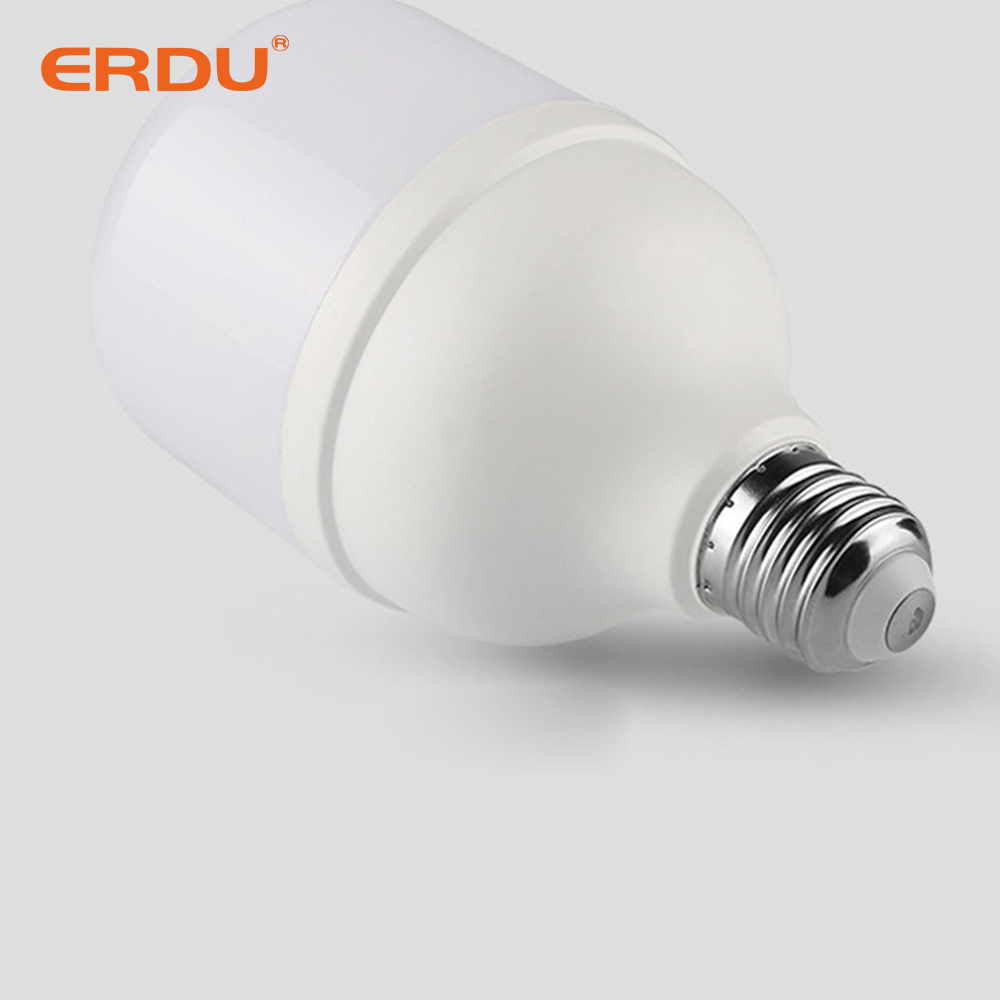 ERDU Wholesale Residential Lampada Led Bulb Lamp E27 Ceiling Bulbs Light Plastic Coated Aluminum Led Bulbs