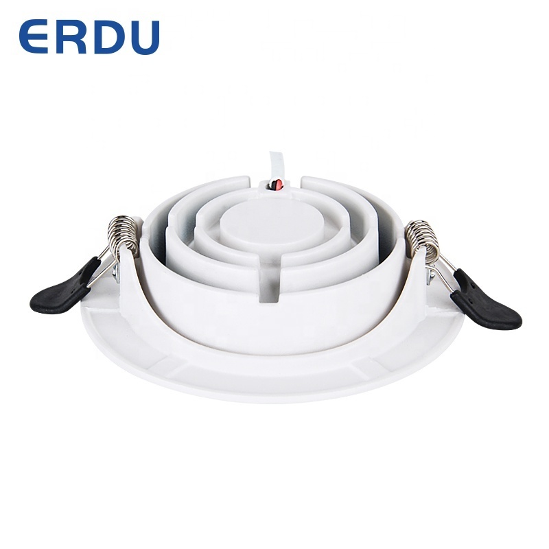 Led Spotlight 18w Recessed Ceiling Spotlight Led Focus Light Narrow Beam Angle Cob Spot Light