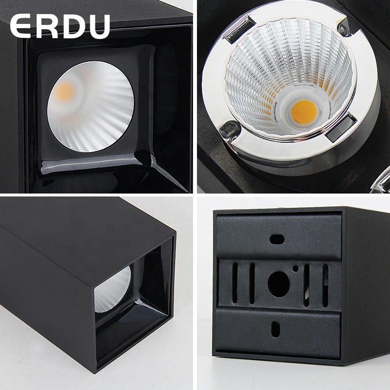 New Design Led Spotlights 15/24/36 Degree Beam Angle Ra>90 High Lumen surface mounted spotlight 18W