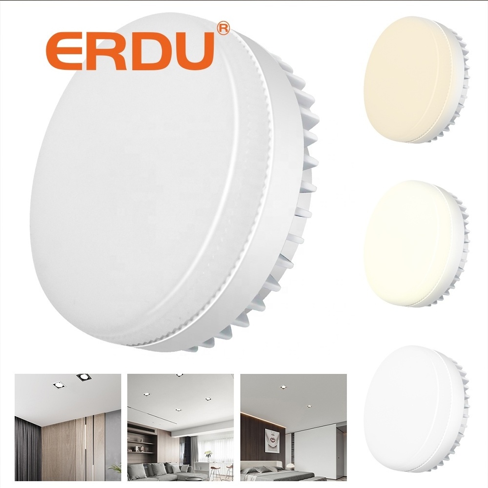 ERDU High Brightness Simple Design GX53 Lamp Led Bulb Lights 5W 7W 9W 10W Led -gx53