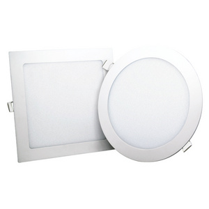 ERDU High Quality Modern Round Square Recessed Led Panel Light No Flickering Ultra Slim Ceiling Downlight