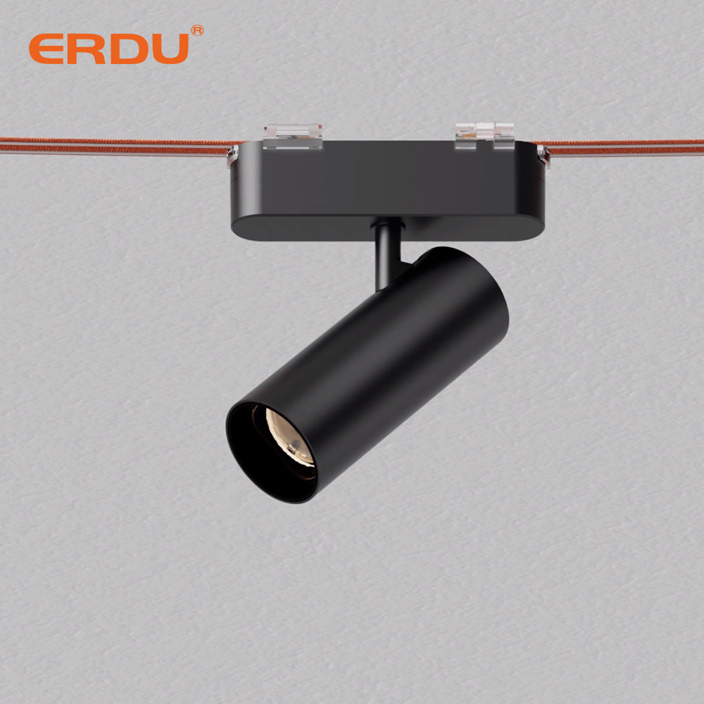 ERDU Smart Woven Track Lighting System Ultra Thin 24v Led Belt Light Flexible Track for Track Light