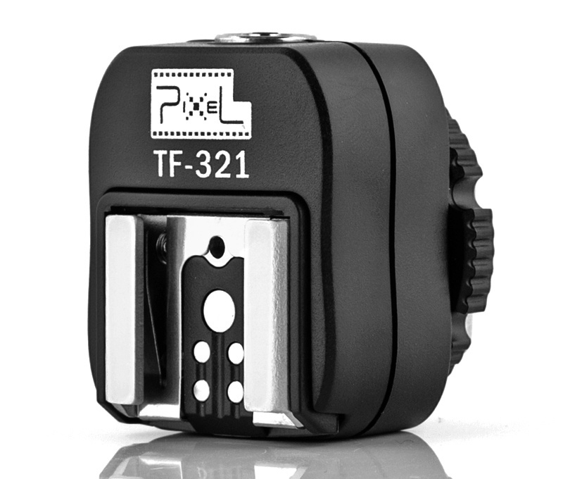 Pixel TF-321 TTL Flash Hot Shoe  Adapter Converter For Canon 580EX 550EX 600D 700D 70D 6D 60D 550D 5D Camera and Flashgun