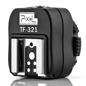 Pixel TF-321 TTL Flash Hot Shoe  Adapter Converter For Canon 580EX 550EX 600D 700D 70D 6D 60D 550D 5D Camera and Flashgun