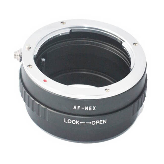 Adapter Ring For Sony Alpha Minolta AF A-type Lens To NEX 3,5,7 E-mount Camera