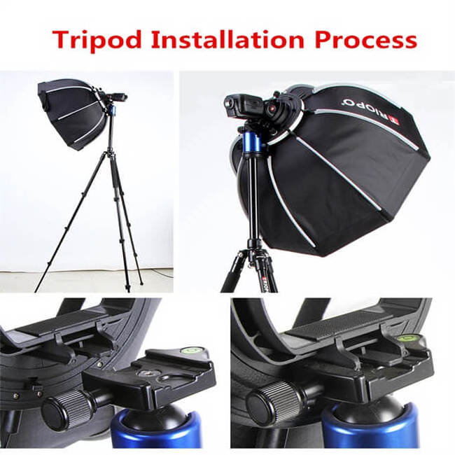 TRIOPO KS2-65  65cm Octabox Speedlight softbox  for flash photo studio lighting soft box photography accessories