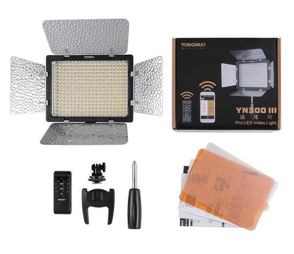 yongnuo 300III YN 300 III 3200K - 5500K for Canon Nikon Olympus video camera shooting LED light