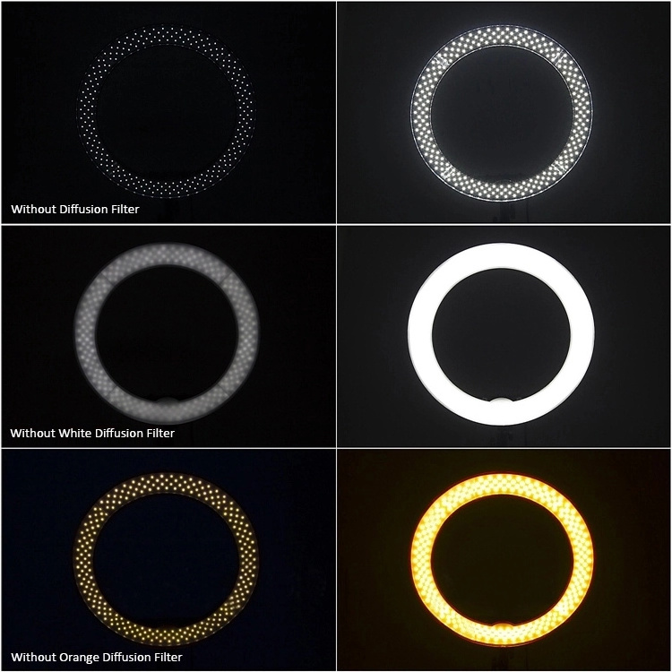 Ereise 18 inch ring light for phone fill light flash for photography 55w ringlight lamp