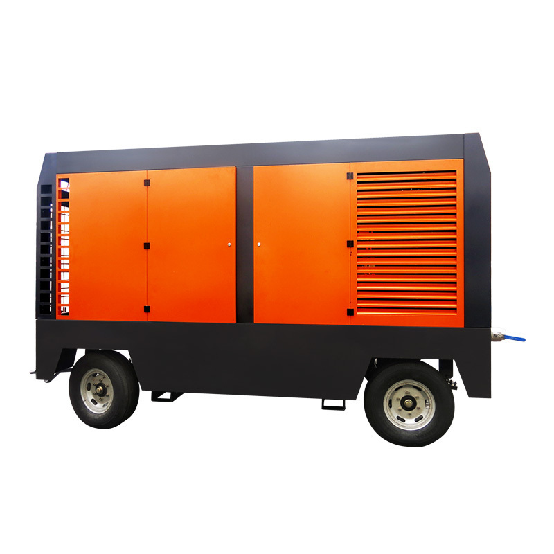 18 Bar Diesel Skid Mounted High Pressure Air Compressor For Sale