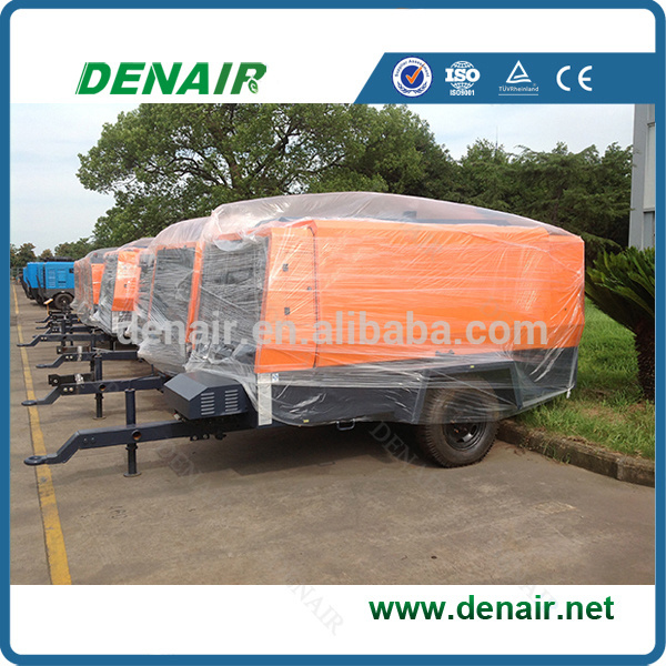 DENAIR mining air compressor in Peru