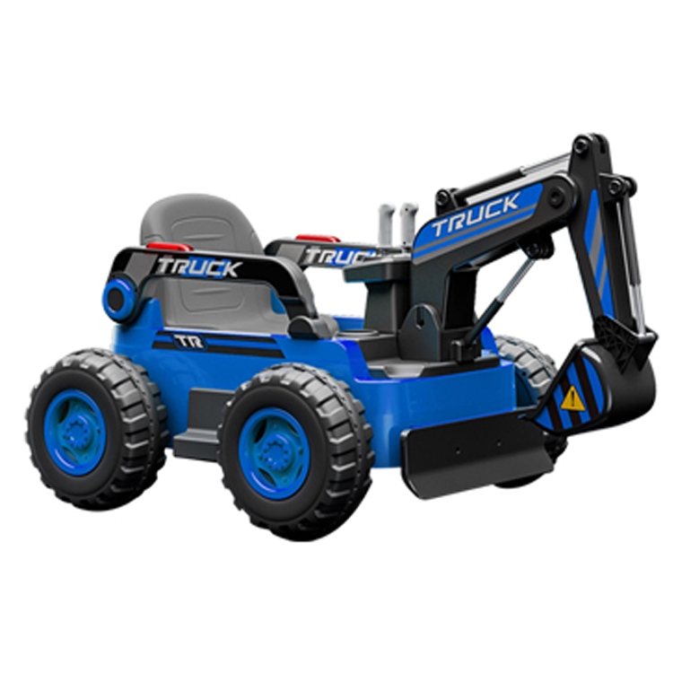 kids electric digger children battery remote control 12v toy car  forklift loader ride on car electric  excavator car for kids