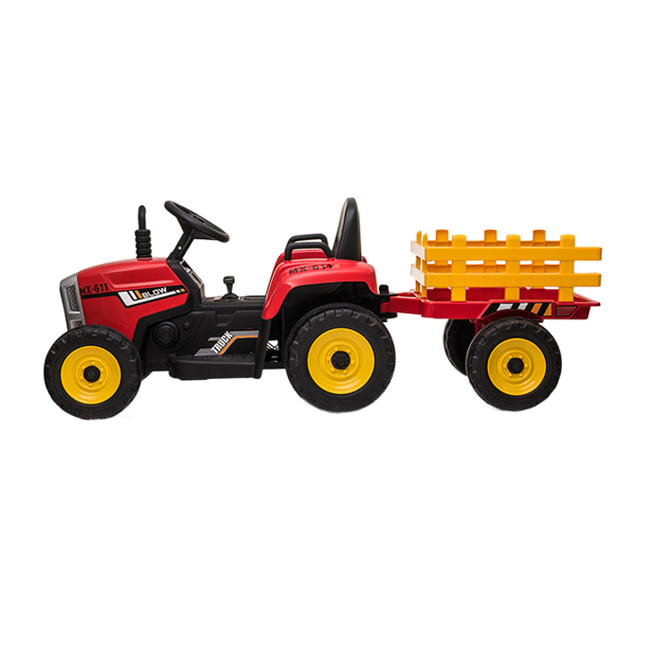 Children electric construction vehicles tractor 12v ride on car kids electric tractor for kids